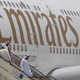 Sheik Mohammed bin Rashid al-Maktoum, ruler of Dubai and vice president and prime minister of the UAE, exiting an Emirates A380 flight in Dubai in 2010.